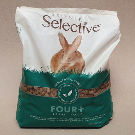 Supreme konijnenvoer senior four+ 1.5kg
